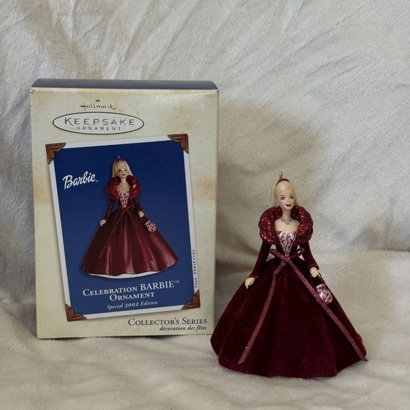 2002 Hallmark Keepsake Ornament Celebration Barbie with Box – Collector’s Series - Picture 1 of 12